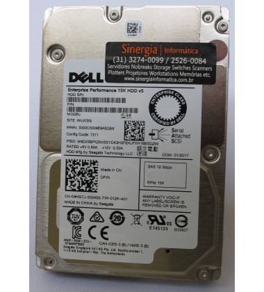 400-AOYH HD Dell 900GB SAS 12Gbps Enterprise 15K RPM SFF 2.5