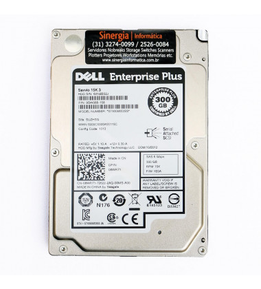 08WR71 HD Dell 300GB SAS 6 Gbps 2,5