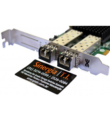0C856M Dell / Emulex 2-Port 8Gb/s PCI-Express Fibre Channel Host Bus AdapterHBA Emulex LPe12002-E conexões