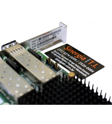 0C856M Dell / Emulex 2-Port 8Gb/s PCI-Express Fibre Channel Host Bus AdapterHBA Emulex LPe12002-E etiqueta