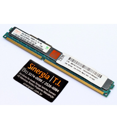 49Y1441 Memória RAM IBM 8GB para Servidor DDR3 1333MHz PC3-10600R DIMM 240 pin ECC Registrada 1,5V  Pronta entrega FRU