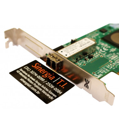 LPE11000-E Emulex LightPulse LPe1000-E Fibre Channel Host Bus Adapter FC Fibre Channel Card conexões