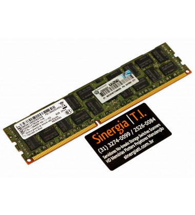 Memória RAM HPE 8GB para Servidor DL385p Gen8 DDR3 1333MHz ECC RDIMM Registrada em estoque
