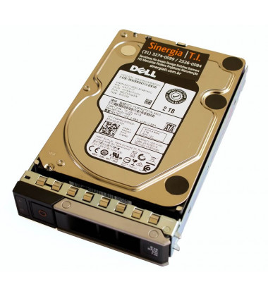 HUS722T2TALA600 HD Dell 2TB SATA 6 Gbps 7.2K RPM LFF 3.5" Hot-Swap para Servidor Dell PowerEdge envio imediato