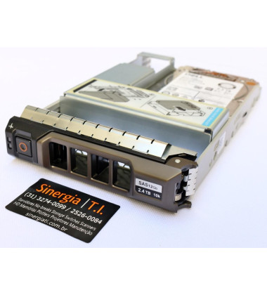 HD 2.4TB SAS 12 Gbps para Storage PowerVault ME4012 ME4024 ME4084 e Gavetas expansão ME412 ME424 ME484Em Estoque