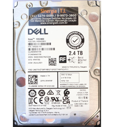 HD 2.4TB SAS 12 Gbps para Storage ME4012 ME4024 ME4084 Price