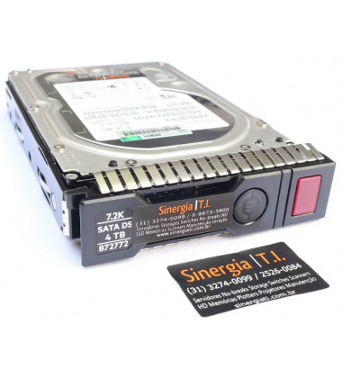 HD 4TB HPE SATA DS 6G 7.2K LFF 3.5