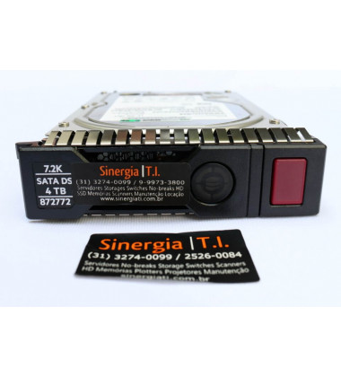 872491-B21 HPE 4TB SATA 6G Midline 7.2K LFF 3.5