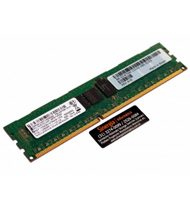 03W79M Memória RAM Dell 8GB RDIMM PC3L-12800R DDR3 1600Hz 1RX4 1.35V esquerda