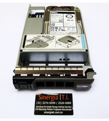 400-AUUO HD Dell 300GB SAS 12 Gbps 15K RPM LFF 3,5