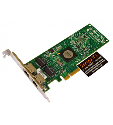 458492-B21 Placa de rede NC382T PCI-E Dual Por Gigabit envio imediato