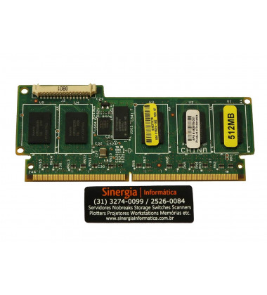 462975-001 Módulo de Memória Cache de gravação BBWC HPE 512MB para servidore HPE Proliant DL380 G7 DL360 G7 ML350 G7 RAID 5 face