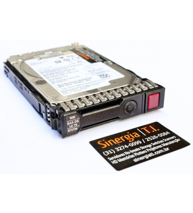 HD 1.8TB SAS 10K RPM 12G para Servidor HPE ProLiant DL380 Gen10 envio imediato