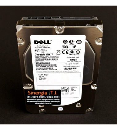 718160-B21 | HD HPE 1.2TB SAS 6Gb/s Enterprise 10K SFF (2.5in) HDD Hot-Plug frontal