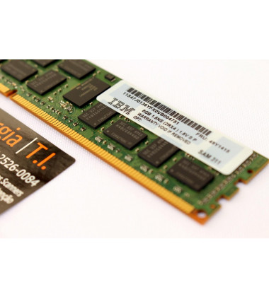 49Y1431 Memória RAM IBM 8GB RDIMM PC3-10600R DDR3 1333MHz 2RX4 1.5V