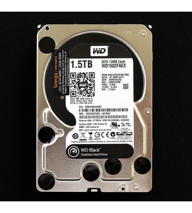 WD1502FAEX HDD WD Black 1.5GB SATA 6G 7200 RPM envio imediato