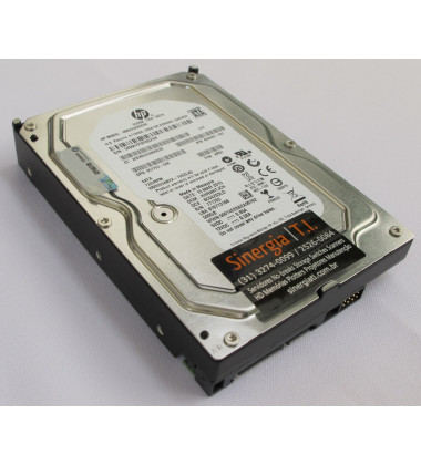 658083-001 HD HP 500GB SATA 6Gb/s Enterprise 7.2K LFF (3.5in) Hot-Plug foto esquerda