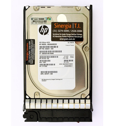 9YZ168-035 HD HPE 2TB SATA 6 Gbps 7.2K RPM LFF 3,5