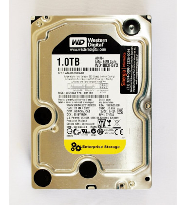 WD1003FBYX HD Western Digital 1TB SATA 3 Gbps 7.2K RPM LFF 3,5