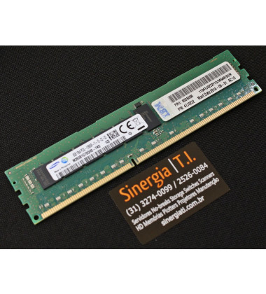 00D5038 Memória RAM IBM 8GB RDIMM PC3L-12800R DDR3 1600MHz 1Rx4 FRU envio imediato