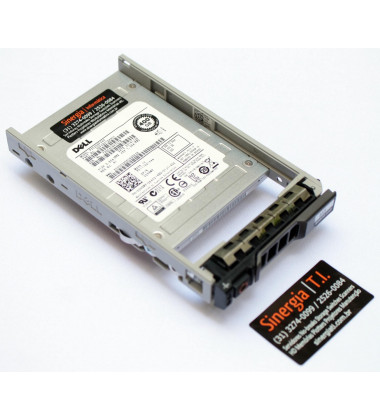 SDFCB01DAA01 Dell 400GB SSD SAS 12Gbps 512n 2.5" MLC WI para Servidores PowerEdge R630 Part No. pronta entrega