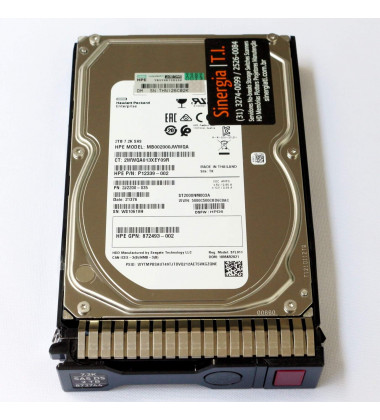 MB00200JWWQAHD HPE 2TB SAS 12 Gbps 7.2K RPM LFF 3,5