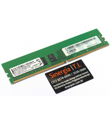 A9652462 Memória RAM Dell 8GB 1RX8 PC4-2400T DDR4 UDIMM 2400MHz para Servidor T130 T330 R230 R330 T3620 T3420 SFF Peça da Dell pronta entrega
