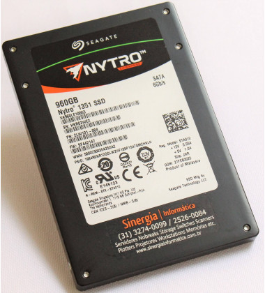 XA960LE10063 Seagate Nytro 1351 SSD SATA 960GB Enterprise envio imediato