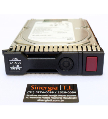 861685-004 HP 4TB SATA DS 6G 7.2K RPM 3,5