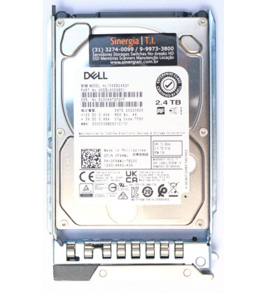 K0N77 HD Dell 2.4TB SAS 12 Gbps 10K RPM 512e 2.5polegadas Unidade De Conector Automático para Servidor PowerEdge R740 Peça Do Fabricante K0N77 em estoque