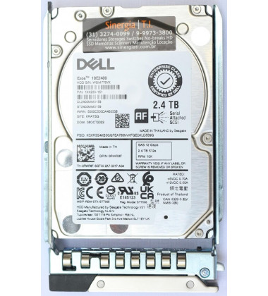 401-ABHQ HD Dell 2.4TB SAS 12 Gbps 10K RPM SFF 2,5