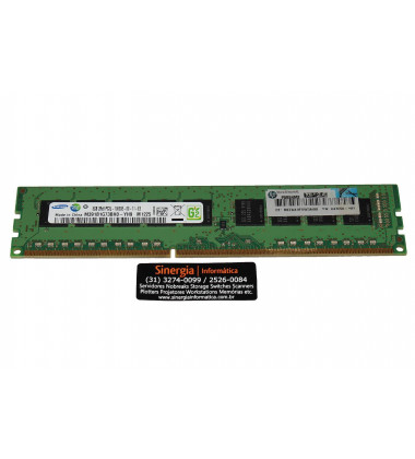 M391B1G73BH0-YH9 Memória RAM HP 8GB DDR3 2Rx8 PC3L-10600E-09-11-E3 1333MHz ECC UDIMM para Servidor ML310e DL320e DL160 DL360e DL360p DL380e DL380p  ML350e ML350p Gen8 em estoque