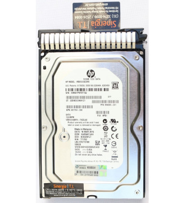 658103  HD HP 500GB SATA 6Gb/s Enterprise 7.2K LFF (3.5in) Hot-Plug preço