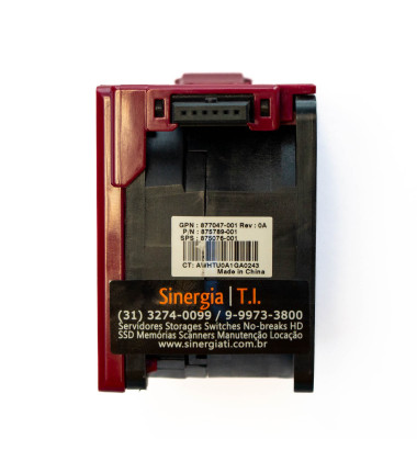 VF60381BX-Q07U-Q9I NIDEC UltraFLO Fan Cooler Ventilador Servidor HPE DL380 Gen10 Hot Plug Pronta Entrega