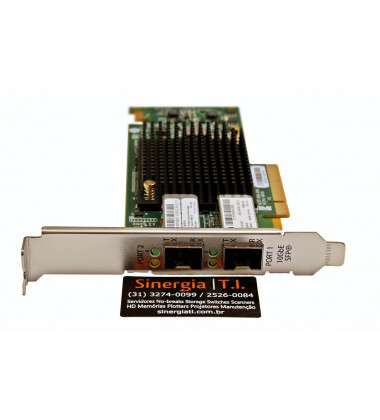 792834-001 HPE Adaptador Ethernet 10Gb 2 portas 557SFP+ para Servidores em Rack ProLiant Gen9 pronta entrega