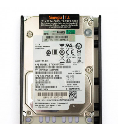 ST900MP0006 | HD HPE 900GB SAS 12Gbps 15K RPM SFF 2,5" DP Hot-Plug ...