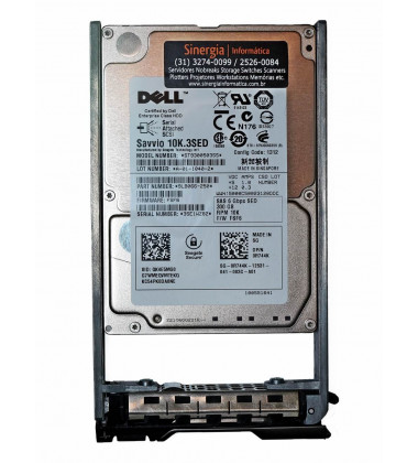 HD Dell Savvio 300GB SAS 6 Gbps 10K.3SED RPM SFF 2,5