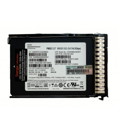 PM883 SSD HPE 960GB SATA 6 Gbps Read Intensive Digitally Signed Firmware preço