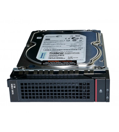 03X3795 HD Lenovo 2TB SATA 6 Gbps 7.2K RPM LFF 3.5" ThinkServer Enterpise Hot Swap RD640 RD540 RD440 RD340 TD340 TS440 Option pronta entrega