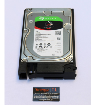 2EL11C-500 HD IRONWOLF Seagate 6TB NAS 6 Gbps 7.2K RPM LFF 3,5" 