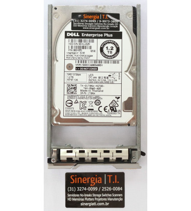 0B31870 HD Dell 1.2TB SAS 12 Gbps 10K RPM SFF para Storage EqualLogic PS4100 PS6210