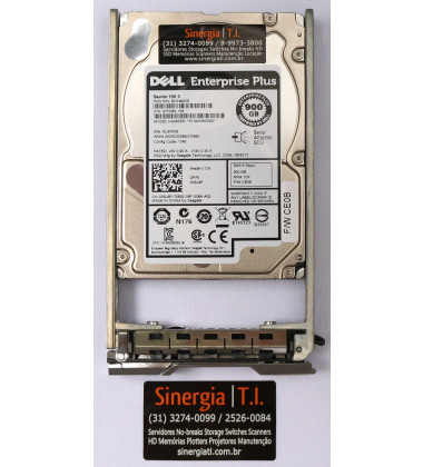 9TH066-158 | HD Dell 900GB SAS 6 Gbps 10K RPM SFF para Storage EqualLogic PS4100 PS6210
