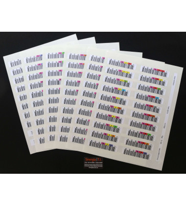 Q2017A Kit de Etiquetas de Código de Barras HP Q2017A para Fitas LTO-9 Ultrium Pronta entrega