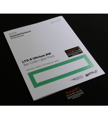 Q2015A Kit de Etiquetas de Código de Barras HP Q2015A para Fitas LTO-8 Ultrium Genuíno