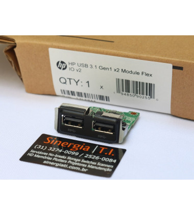 13L58AA HP USB 3.1 Gen1 x2 Module Flex IO v2 Porta extra para PCs da marca HP P/N preço