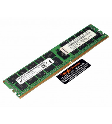 46W0796 Memória Lenovo 16GB DDR4 2133MHz ECC Registrada Servidor Lenovo System X3550 x3650 M5 x3850 x3950 X6 lateral