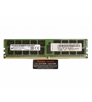 16GB 2Rx4 PC4-2133P-RBP-10 Memória Lenovo 16GB DDR4 2133MHz ECC Registrada Servidor Lenovo System X3550 x3650 M5 x3850 x3950 X6 envio imediato