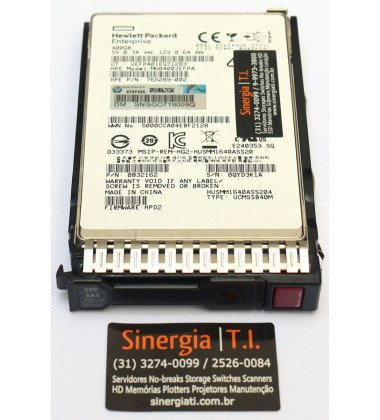 814338-001 SSD HPE 400GB SAS 12 Gbps ME SFF 2,5