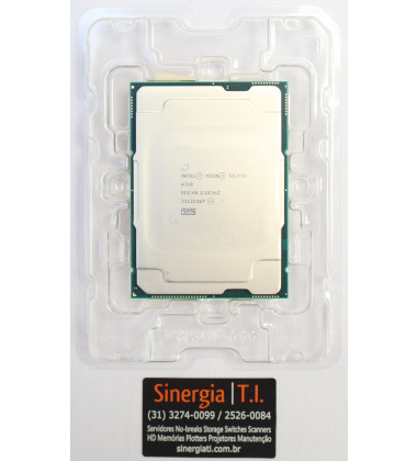 Processador Servidor Dell PowerEdge T550 Intel Xeon Silver 4310 de doze núcleos de, 2.1GHz 12C/24T, 10.4GT/s, 18M Cache, Turbo, HT (120W) DDR4-2666 em estoque