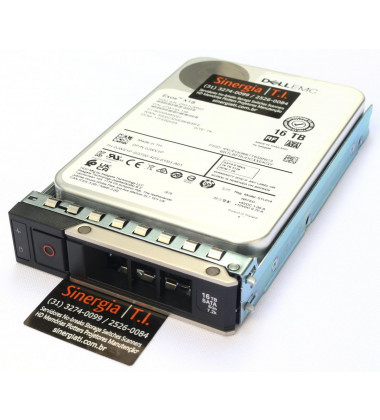 HD 16TB SATA Dell Servidor PowerEdge R430 6Gbps 7.2K RPM 512e em estoque